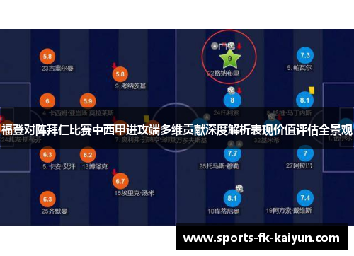 福登对阵拜仁比赛中西甲进攻端多维贡献深度解析表现价值评估全景观